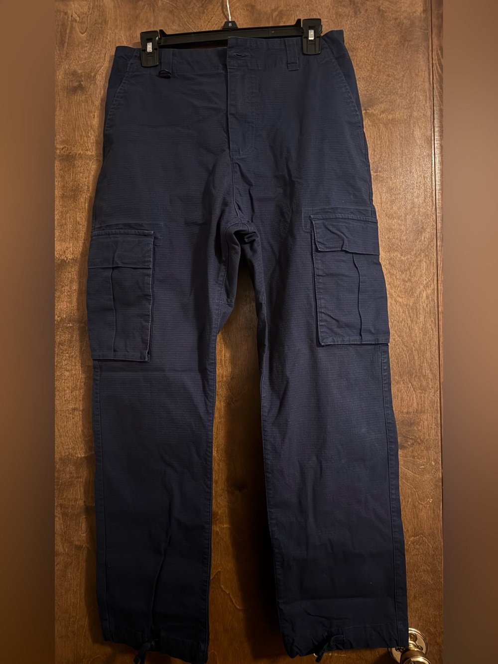Men's Nike SB Navy Cargo Pants - Durable Ripstop Work Trousers